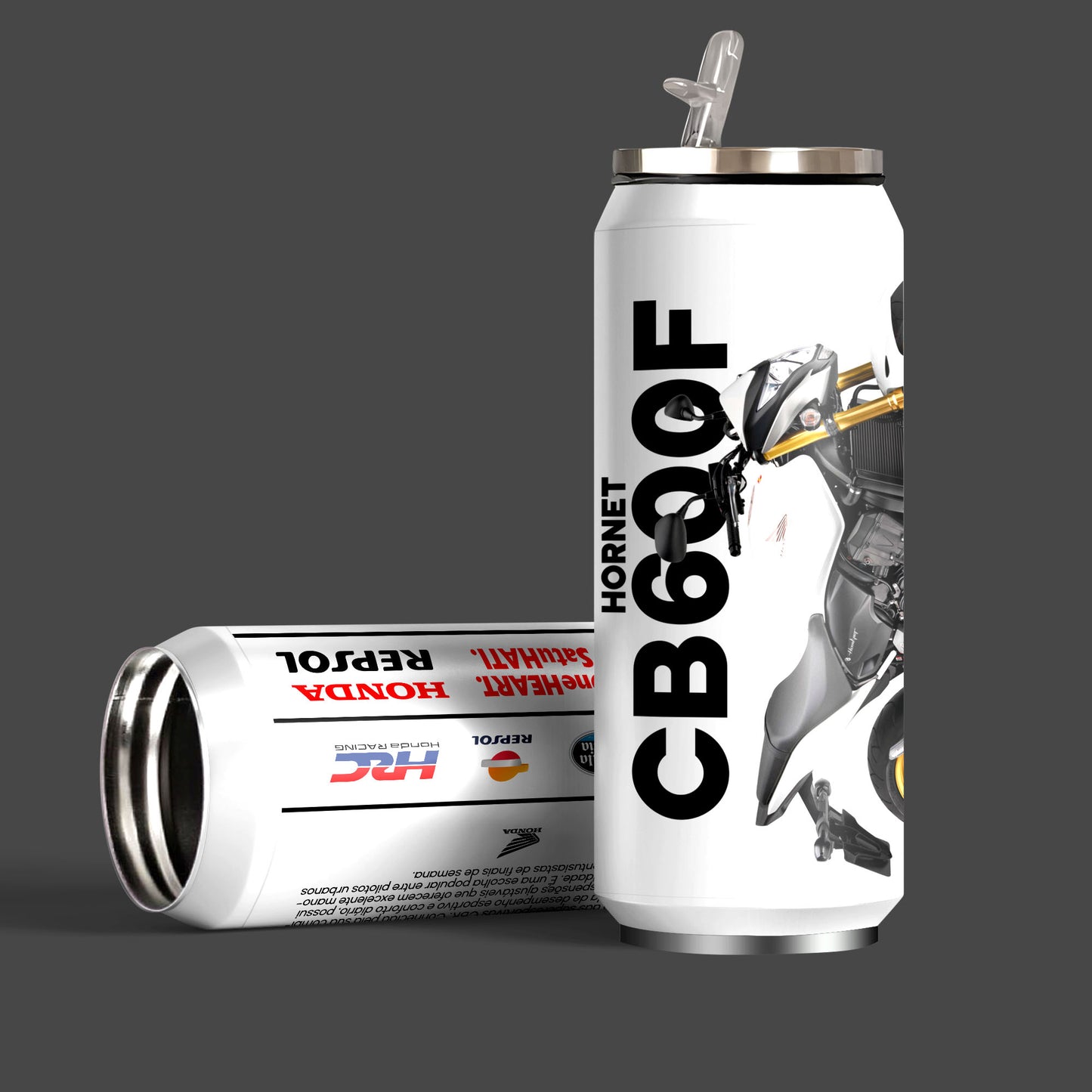 Honda Hornet CB600F Inspired Art Sipper Can