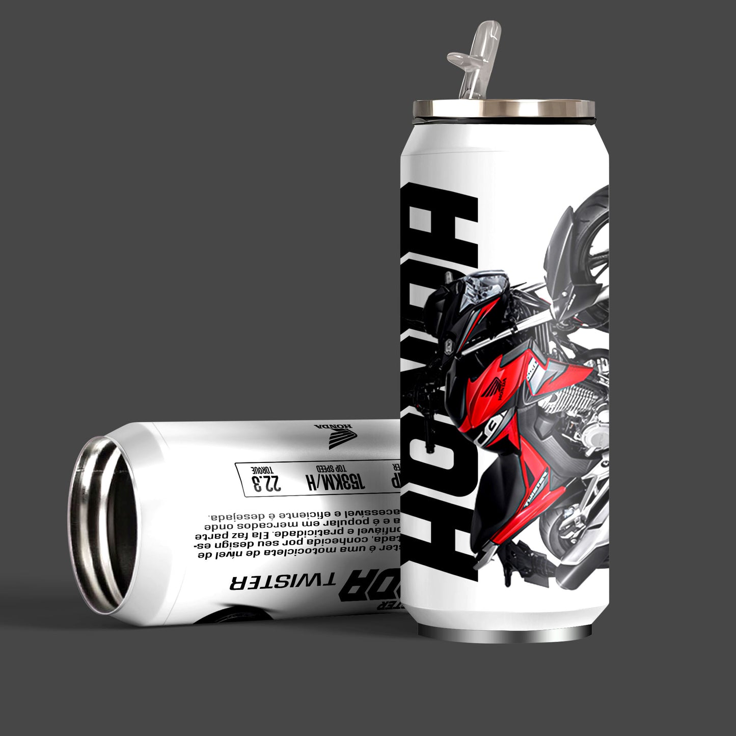 Honda CB250 Twister Inspired Art Sipper Can
