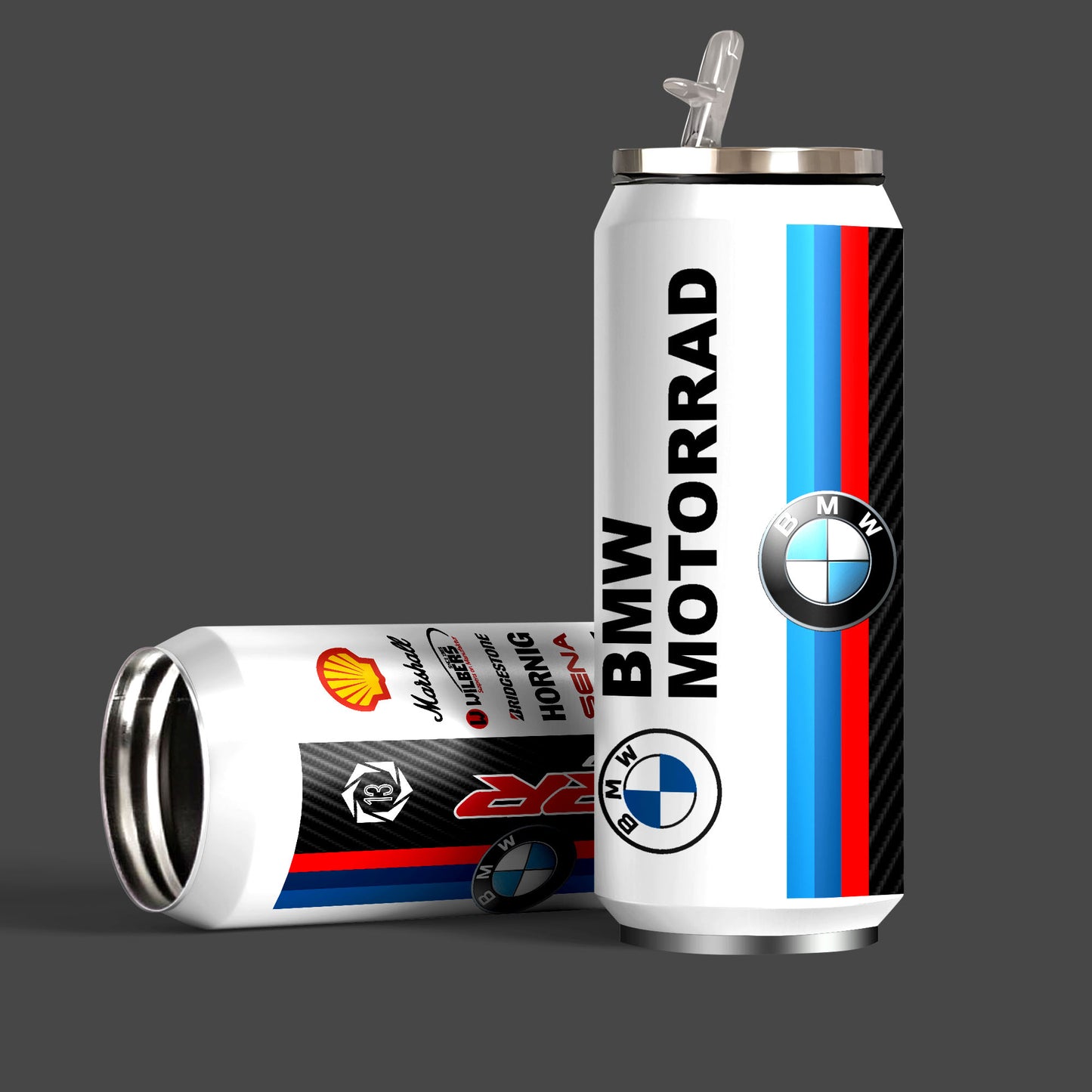 BMW Motorrad Inspired Sipper Can
