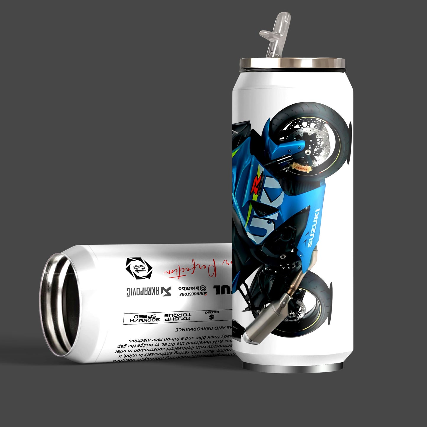 Suzuki GSX-R1000 Inspired Art Sipper Can