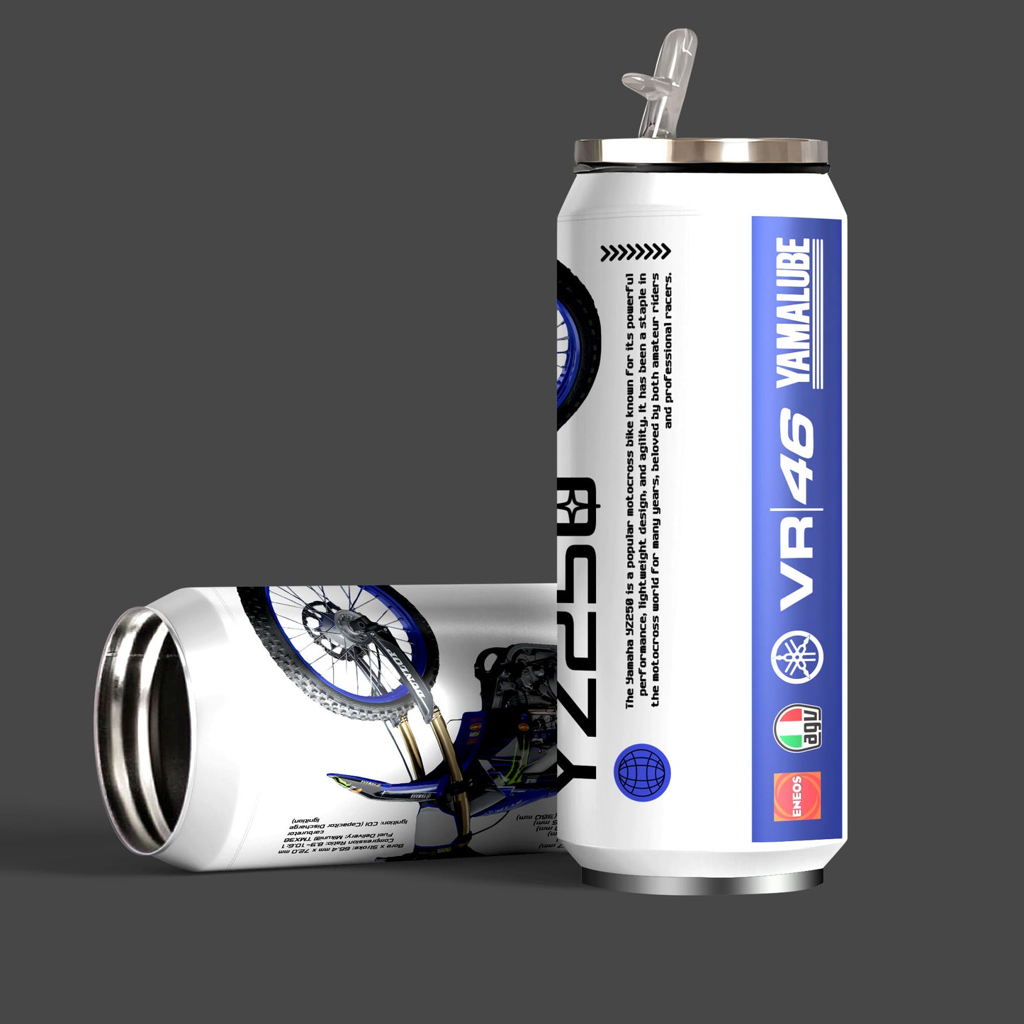 Yamaha YZ250 3.0 Inspired Sipper Can