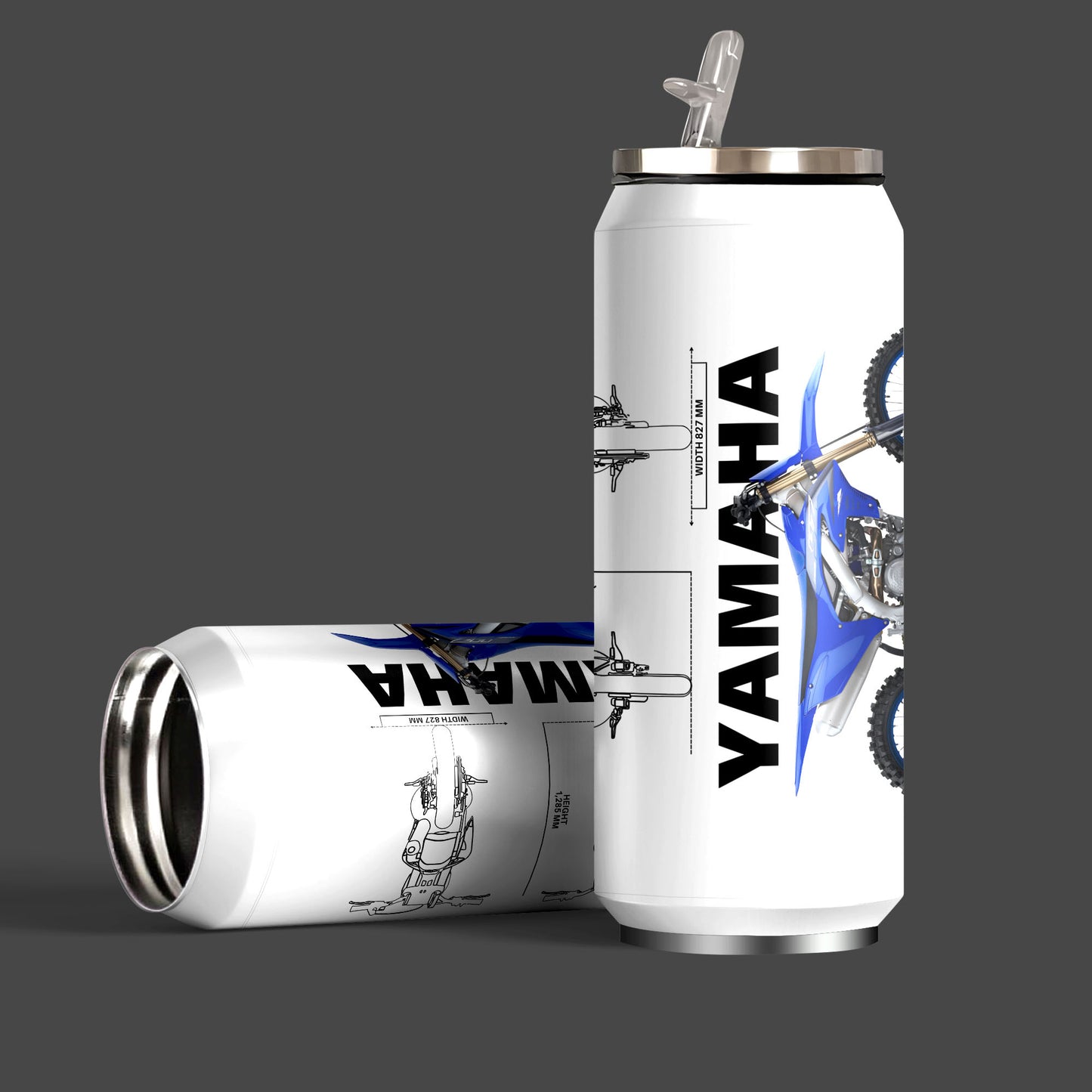 Yamaha YZ250 2.0 Inspired Sipper Can