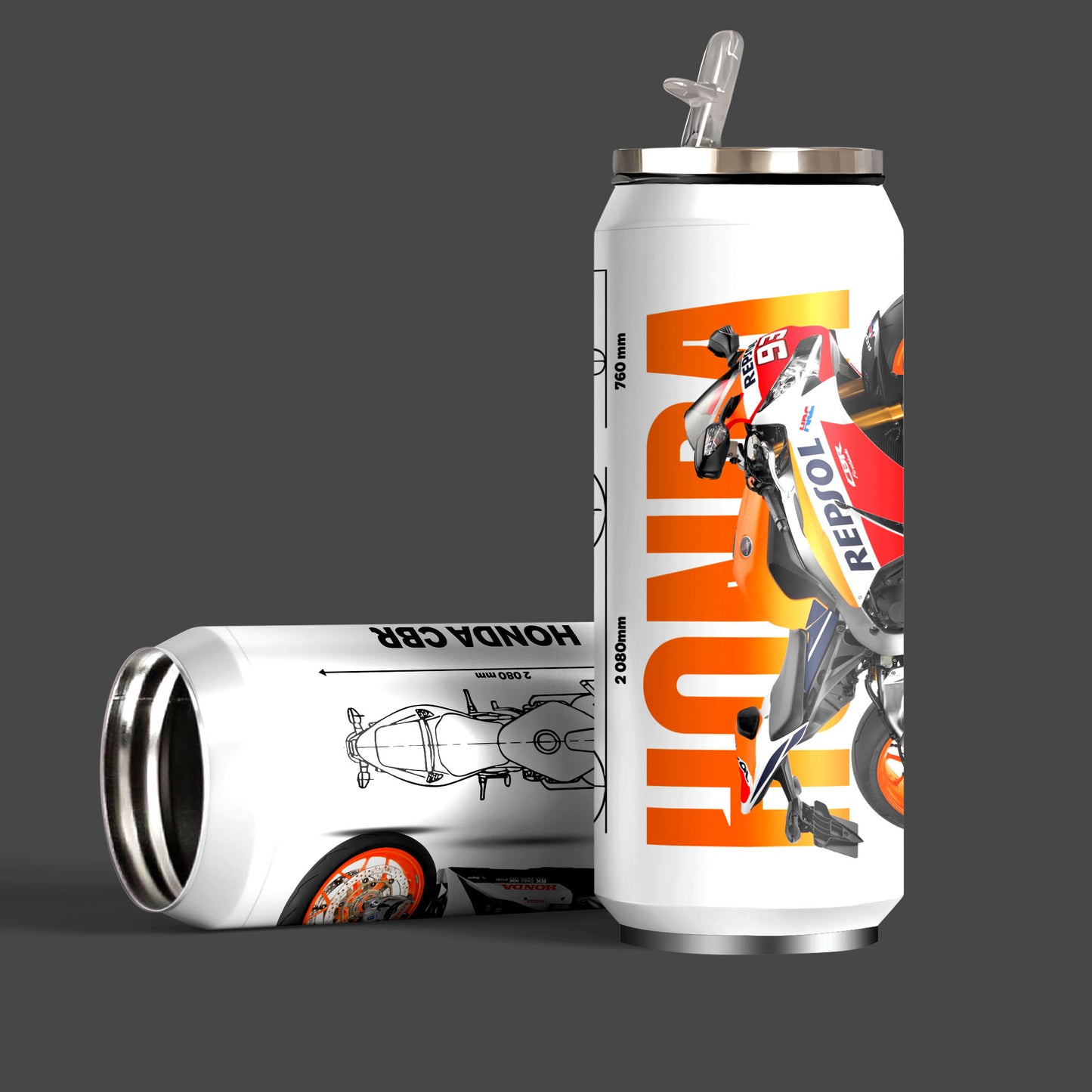 Honda CBR 6..0 Repsol Inspired Art Sipper Can