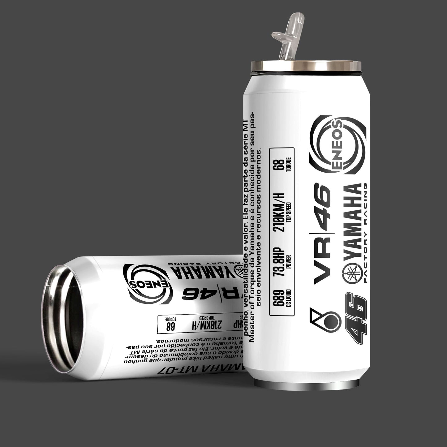 Yamaha MT-07 Inspired Art Sipper Can