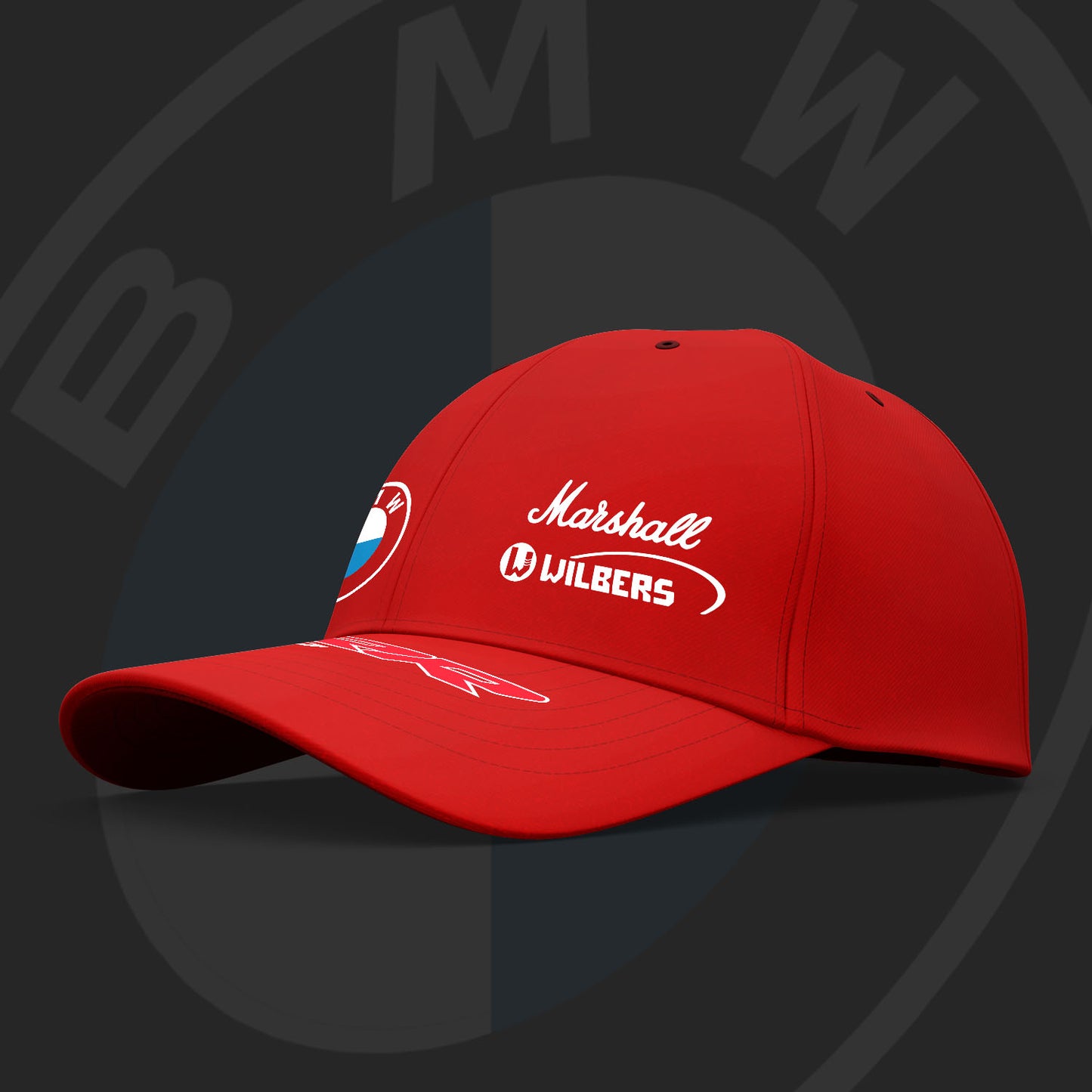 BMW 1000RR Inspired 6 Pannel RED Cap