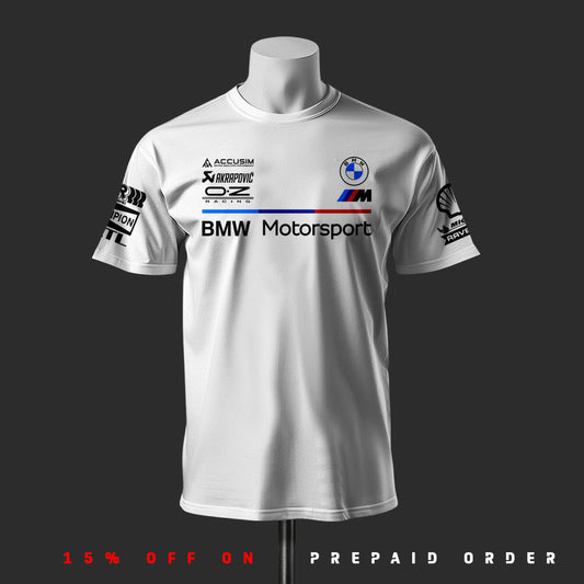 BMW Motosport Inspired Cotton T-shirt