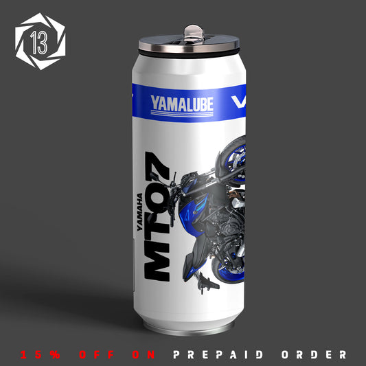 Yamaha MT-07 Blue Inspired Sipper Can