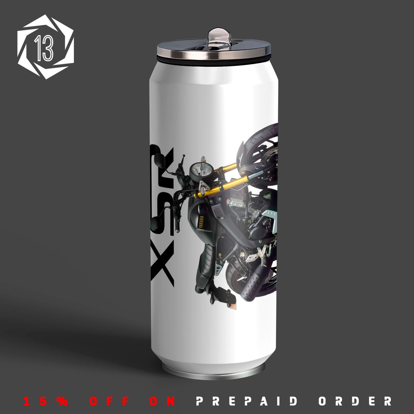 Yamaha XSR 155 Inspired Sipper Can