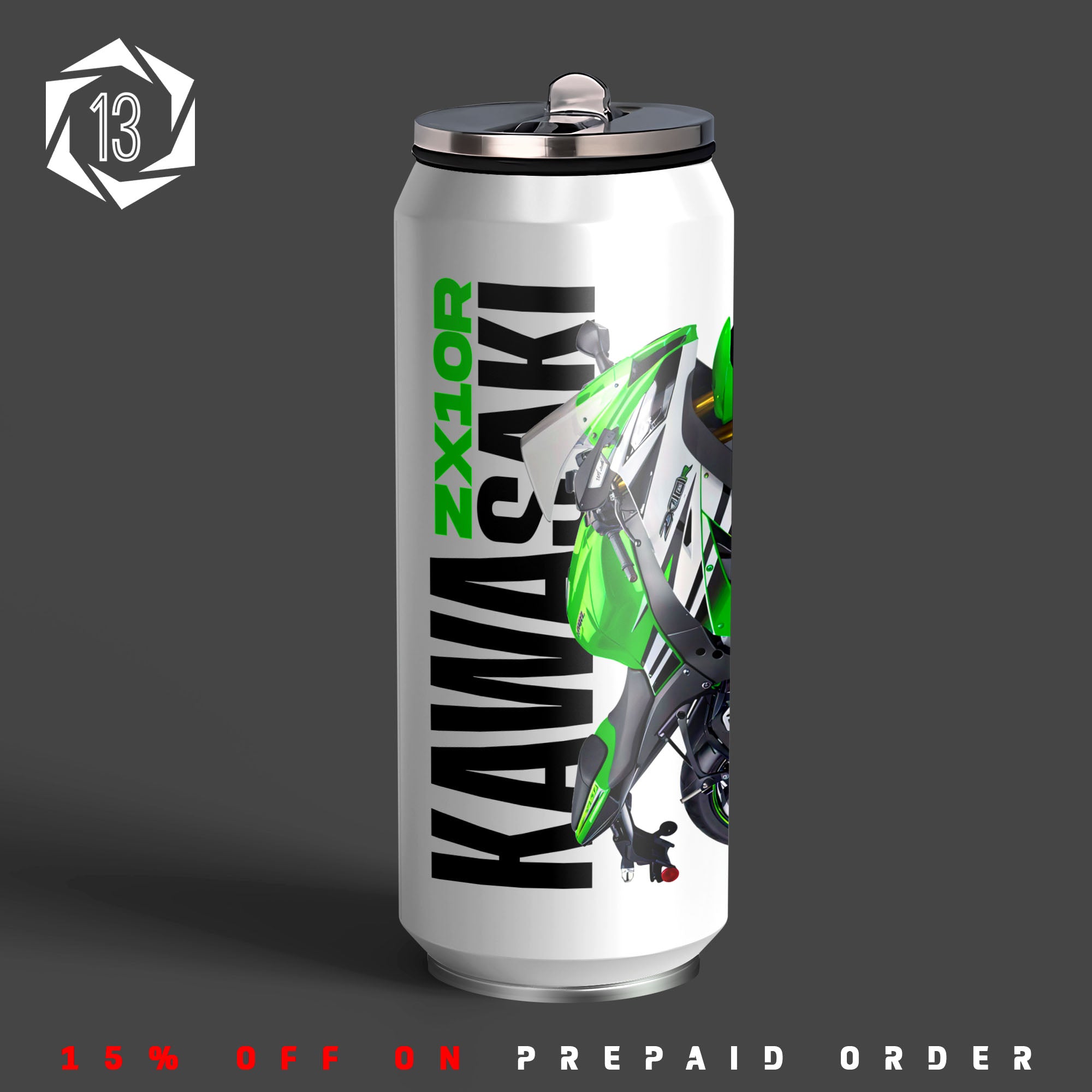 KRT ZX-10R 3.0 Edition Inspired Art Sipper Can