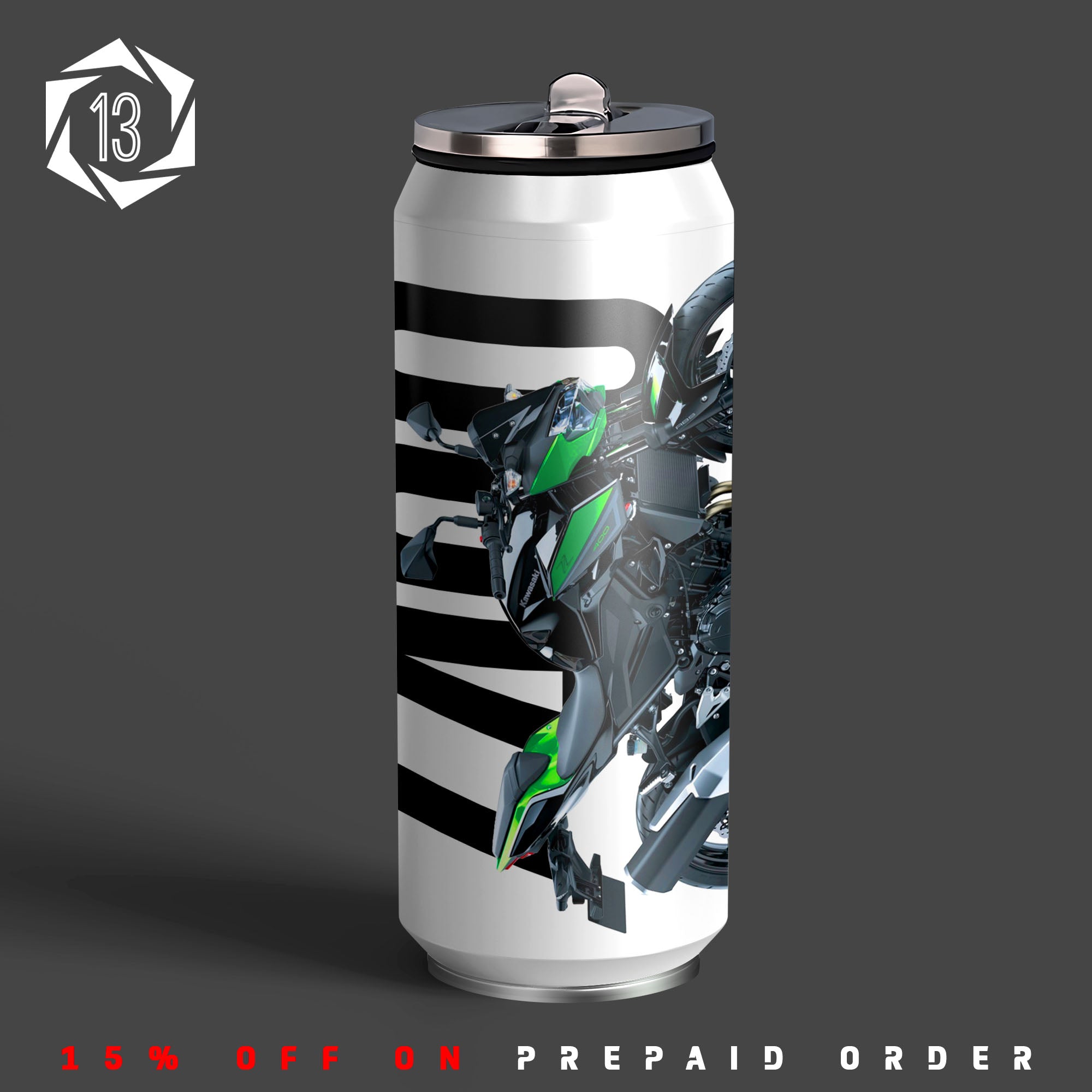 KRT Z400 Inspired Art Sipper Can