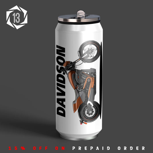 H Davidson Softail FXDR  Inspired Art Sipper Can