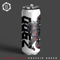 KRT Z900 Black Inspired Art Sipper Can
