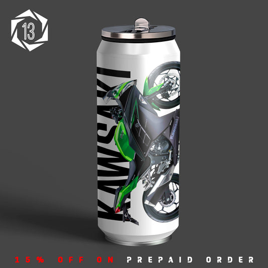 Kawasaki Ninja 300 Inspired Art Sipper Can