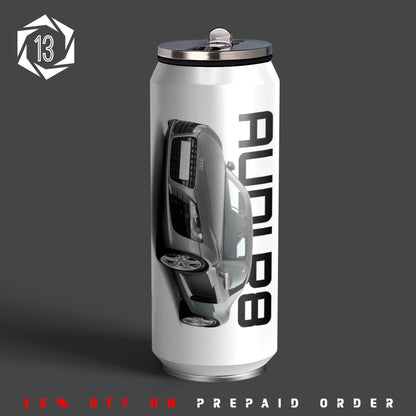 Audi R8 Art Inspired Sipper Can