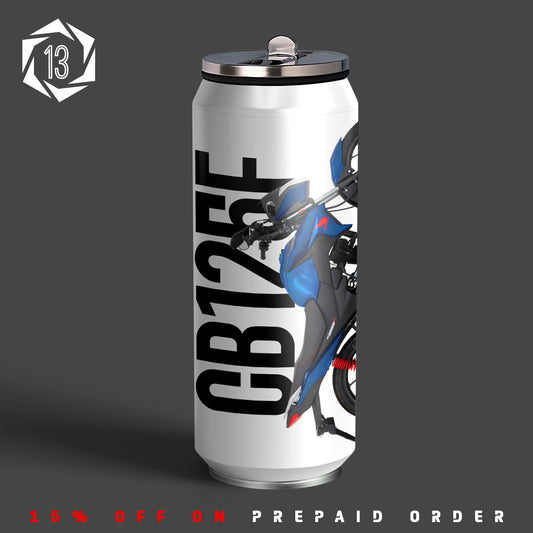 Honda CB125F Inspired Art Sipper Can