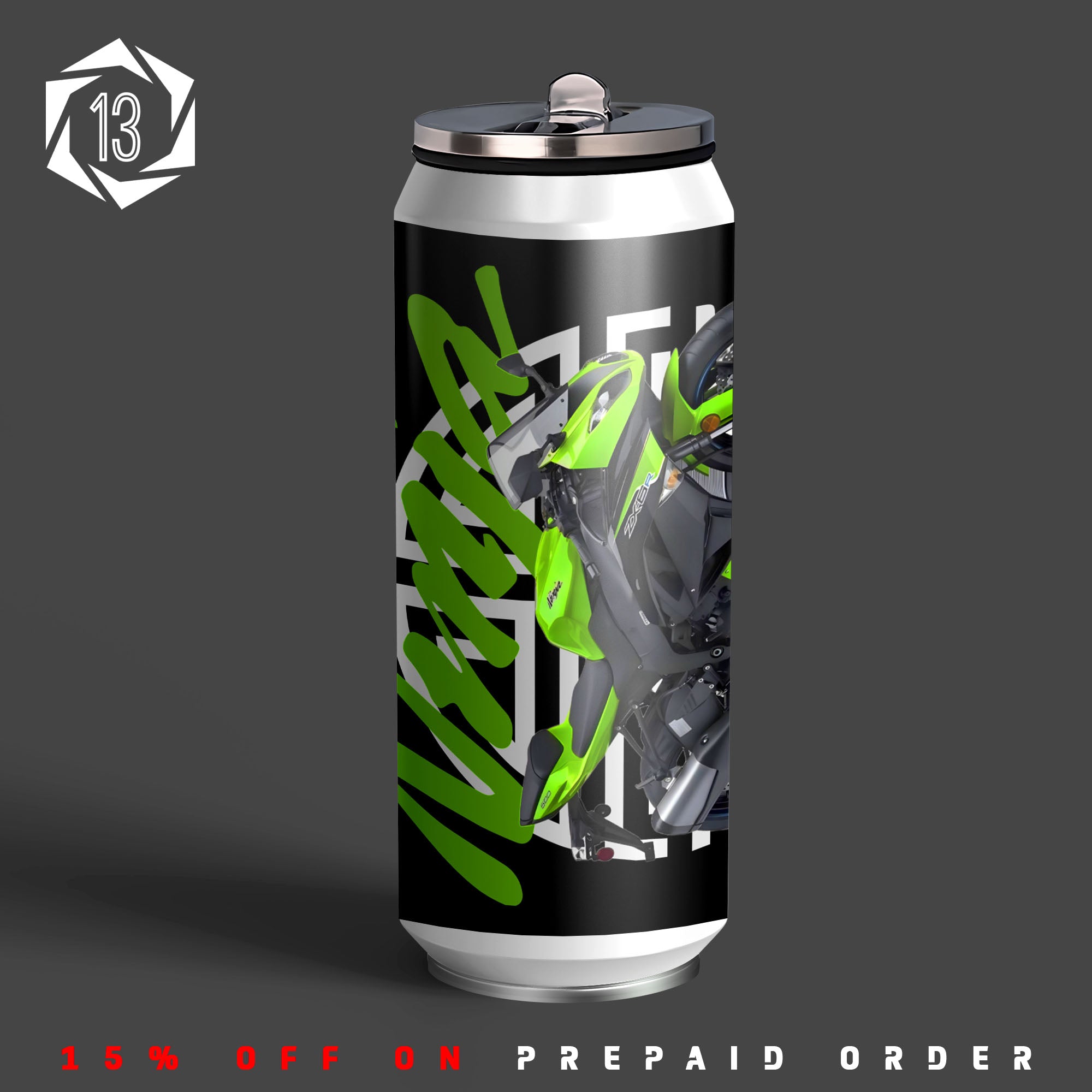 KRT Ninja 2.0 Inspired Sipper Can