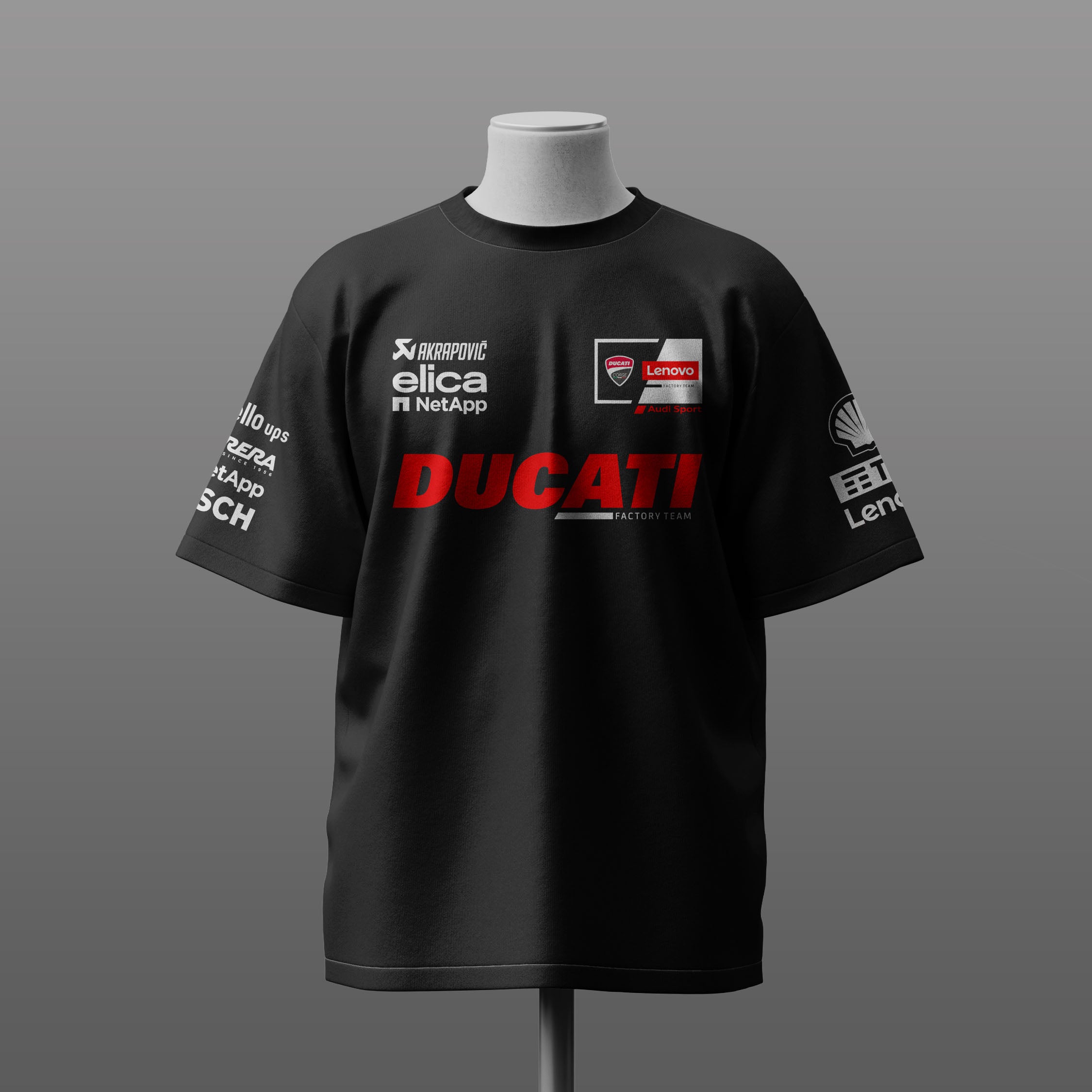 Marc Marquez 2025 Edition Oversize Black T-shirt