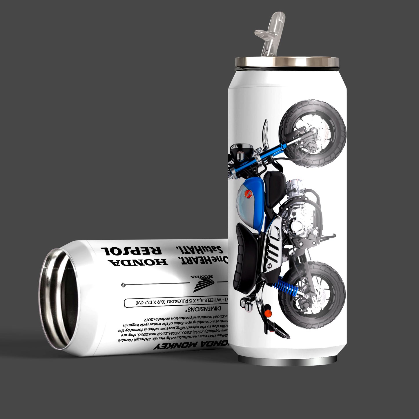 Honda Monkey Limited Edition Inspired Art Sipper Can