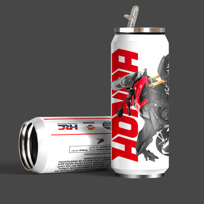 Honda CB500X Red Inspired Art Sipper Can