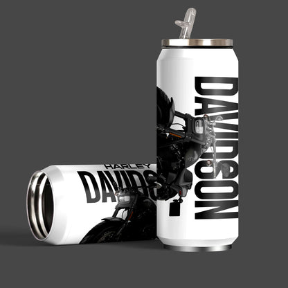 H Davidson Fat BOB Inspired Art Sipper Can