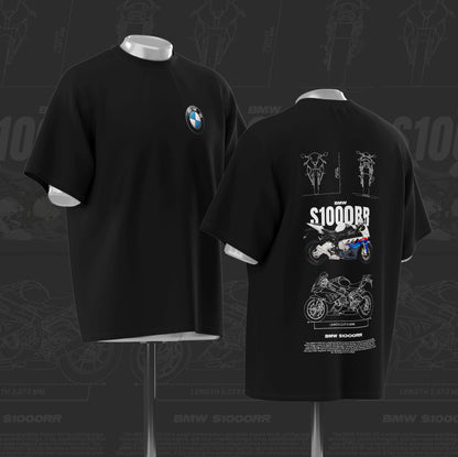 BMW S1000RR Art Oversize Cotton T-shirt 2.0