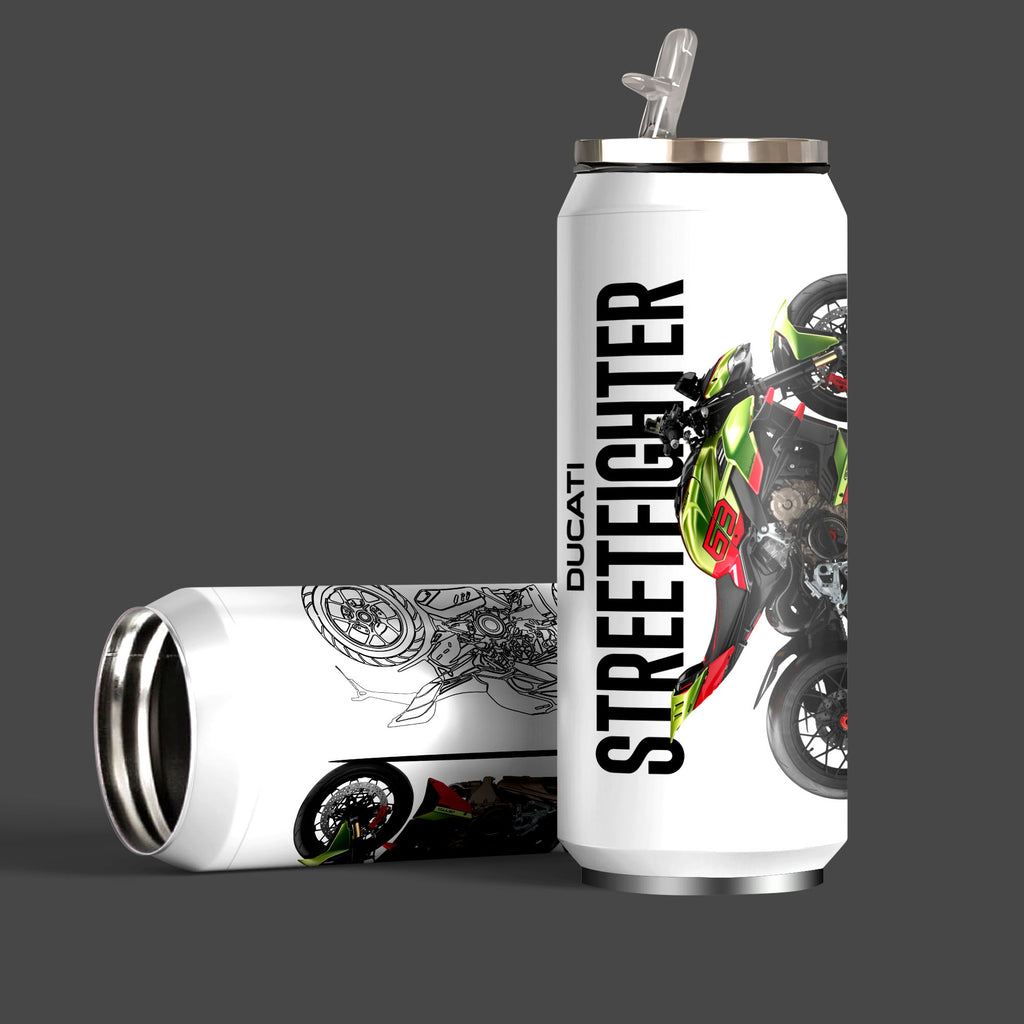 Street Fighter V4 2.0 Inspired Art Sipper Can