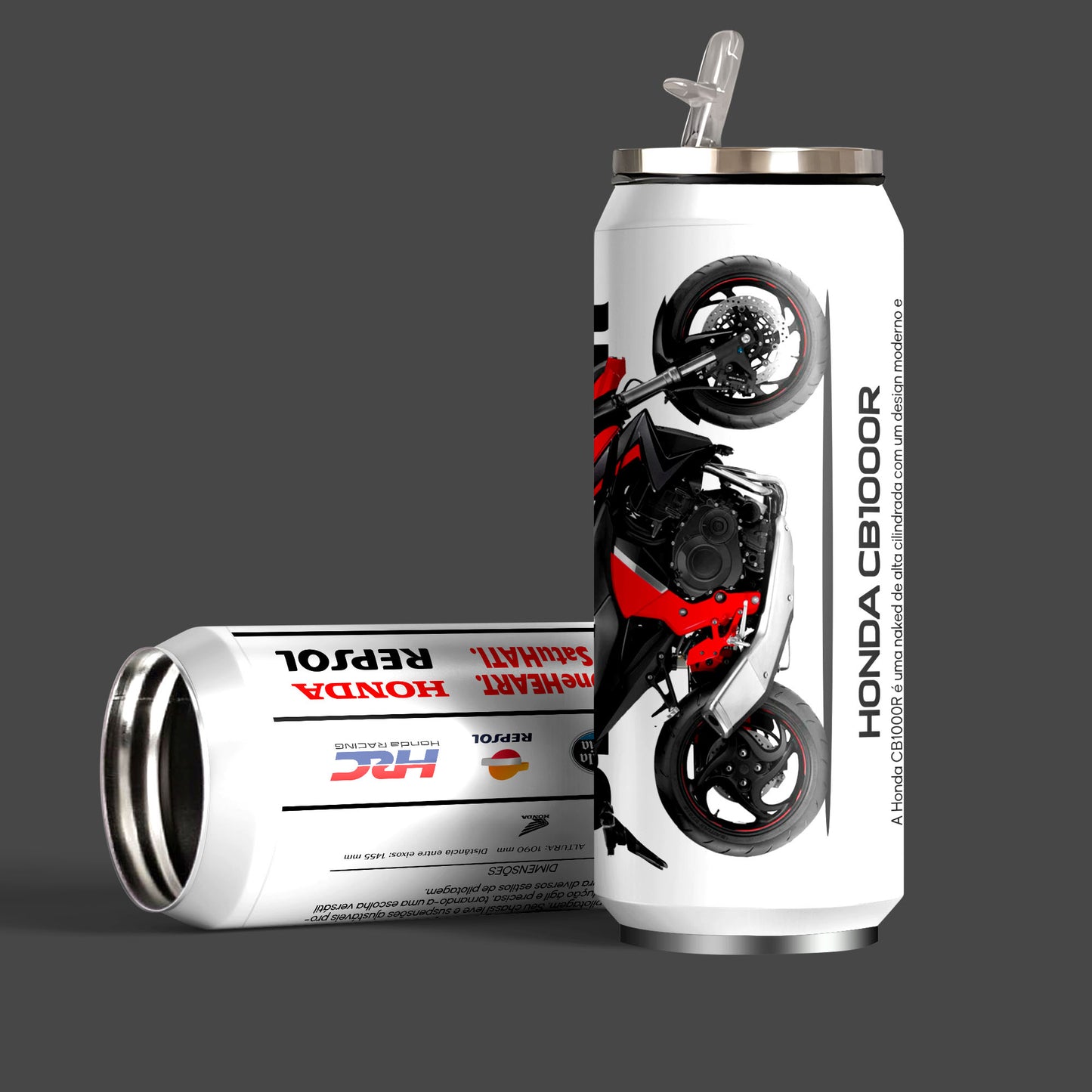 Honda CB1000R Inspired Art Sipper Can