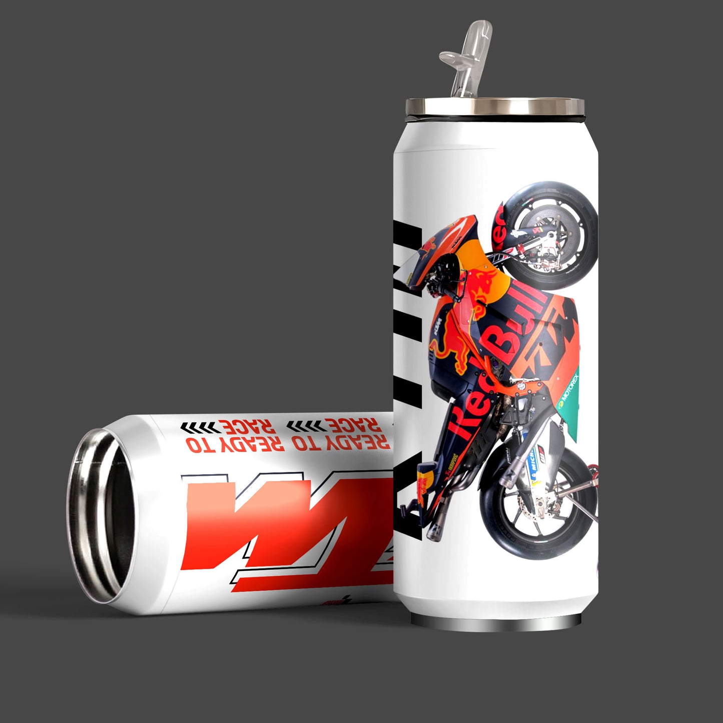 KTM Motogp team Inspired Art Sipper Can