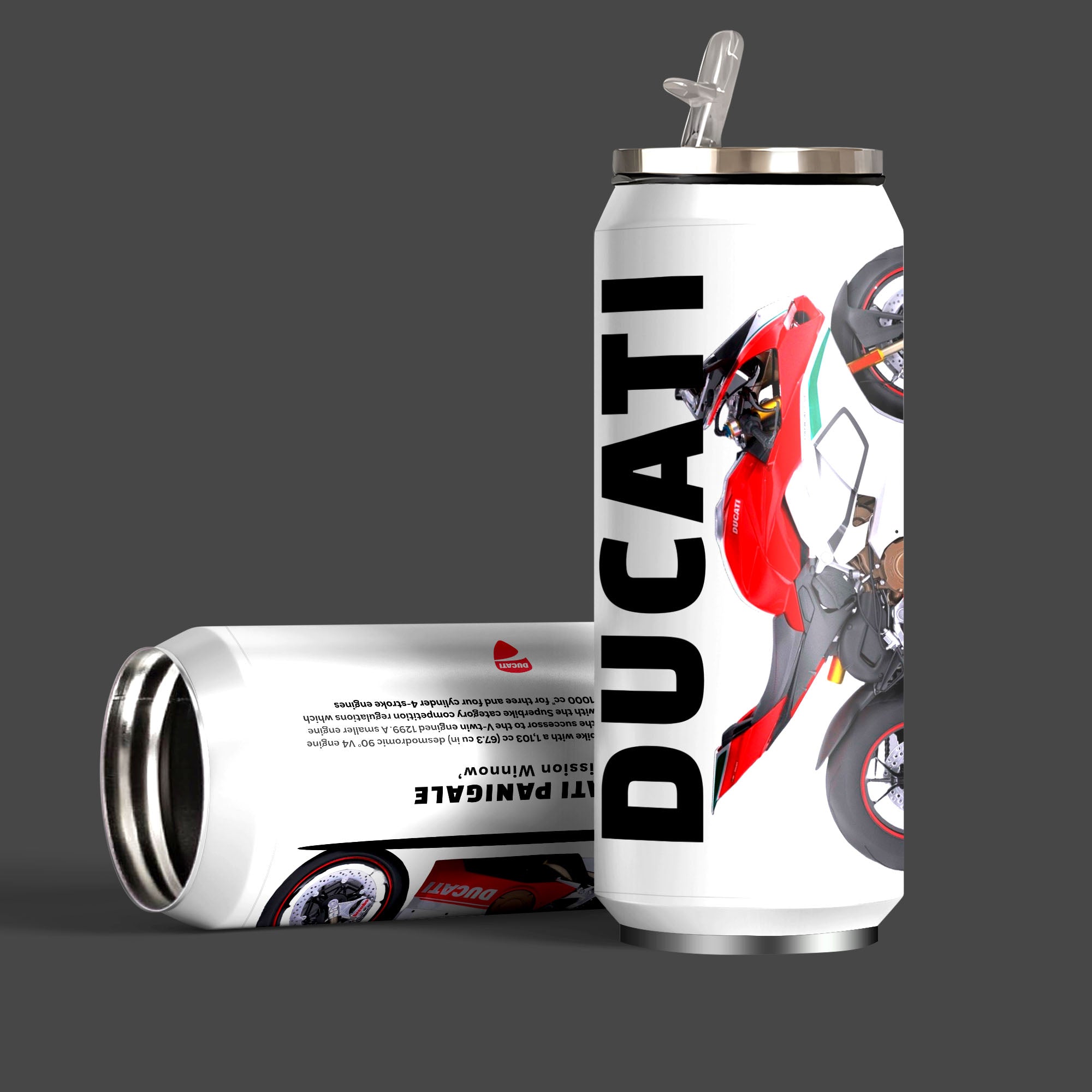 D Panigale 2.0 Inspired Art Sipper Can