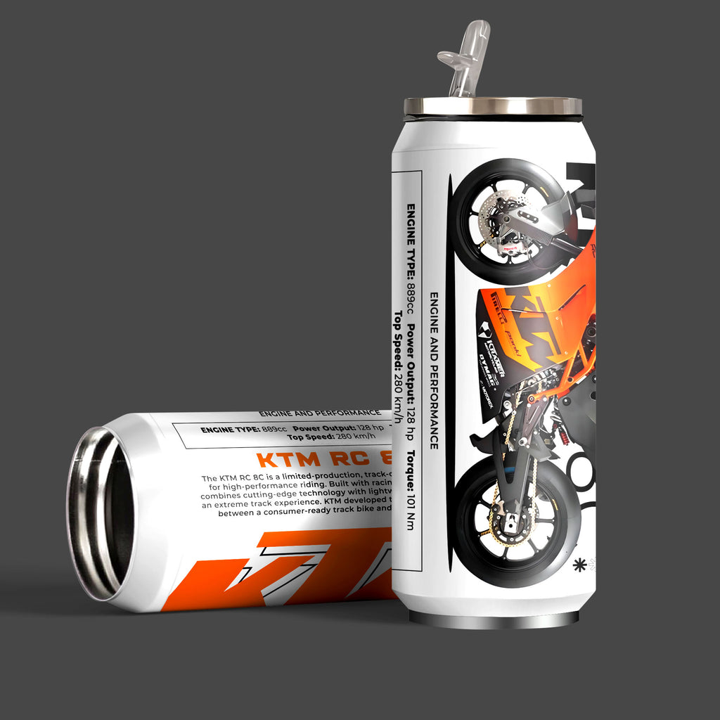 RC 8C Inspired Art Sipper Can