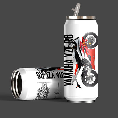 Yamaha YZF R6 Inspired Art Sipper Can