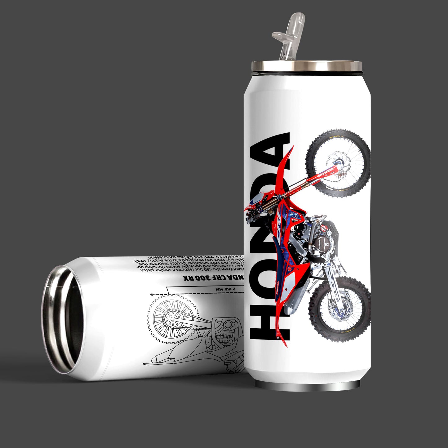 Honda CRF 300 RX Inspired Art Sipper Can