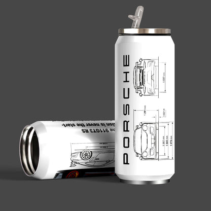 Porsche Supercar Inspired Sipper Can