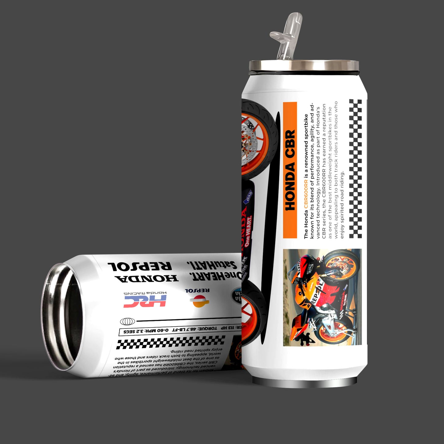 Honda CBR 7.0 Repsol Inspired Art Sipper Can
