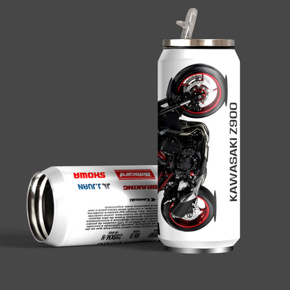 Kawasaki Z900 Black Inspired Art Sipper Can