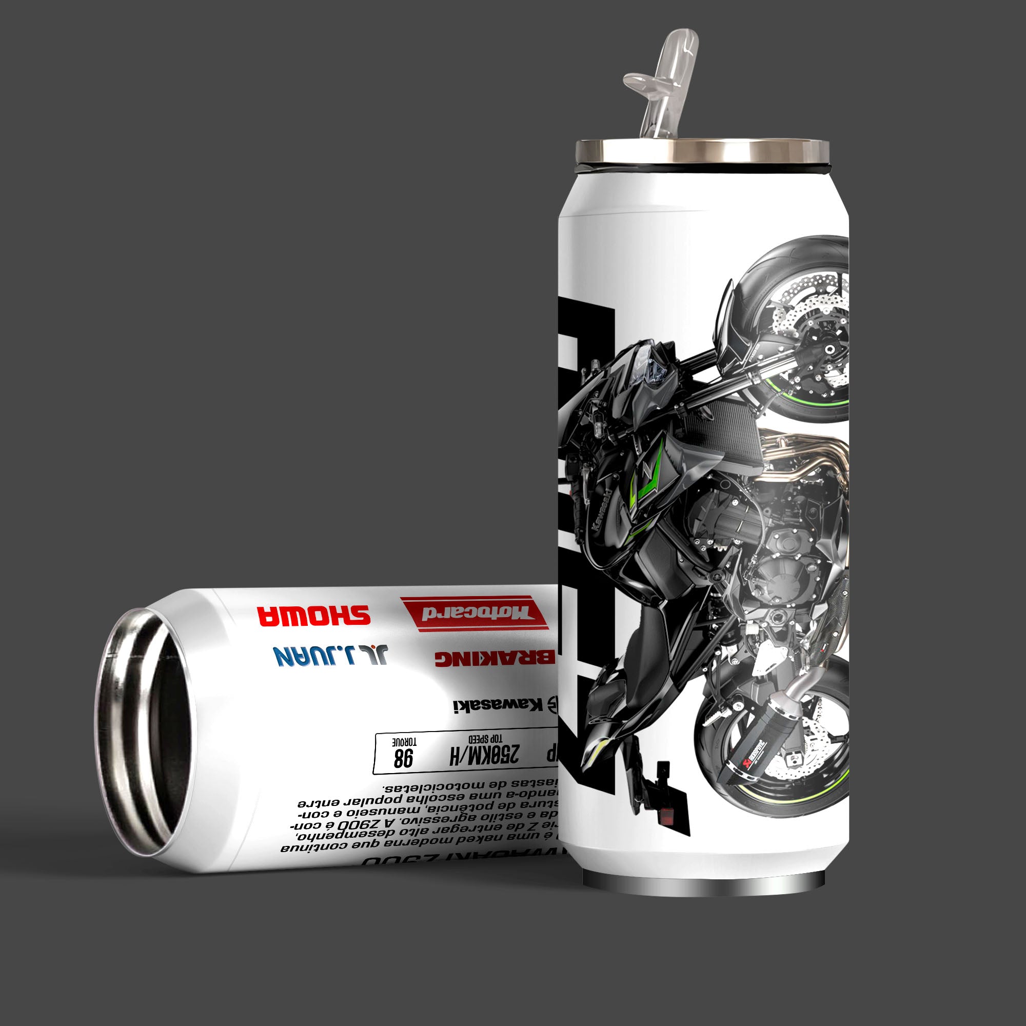 KRT Z900 Inspired Art Sipper Can