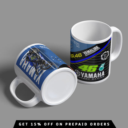 VR46 Yamaha Superbike Inspired Coffee Mug