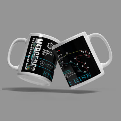 Lewis Hamilton Mercedes Amg Inspired Coffee Mug