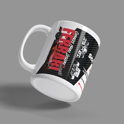 Scuderia Red F1 Racing Team Inspired Coffee Mug
