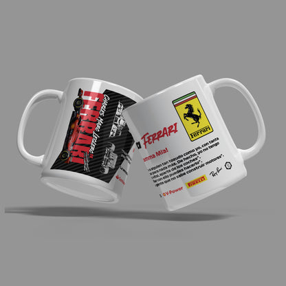 Scuderia Red F1 Racing Team Inspired Coffee Mug