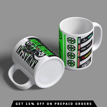 Kawasaki Ninja ZX-10R Superbike Inspired Coffee Mug