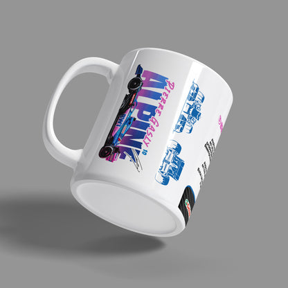 Alpine F1 Racing Team Inspired Coffee Mug