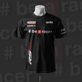 RS457 Racing Black Cotton T-shirt