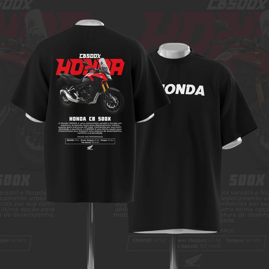 Honda CB 500X Art Oversize Cotton T-shirt