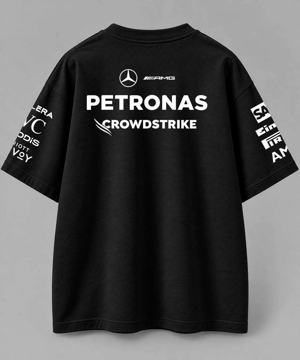 Legend's Vntage M Edition Black Oversize Cotton T-shirt
