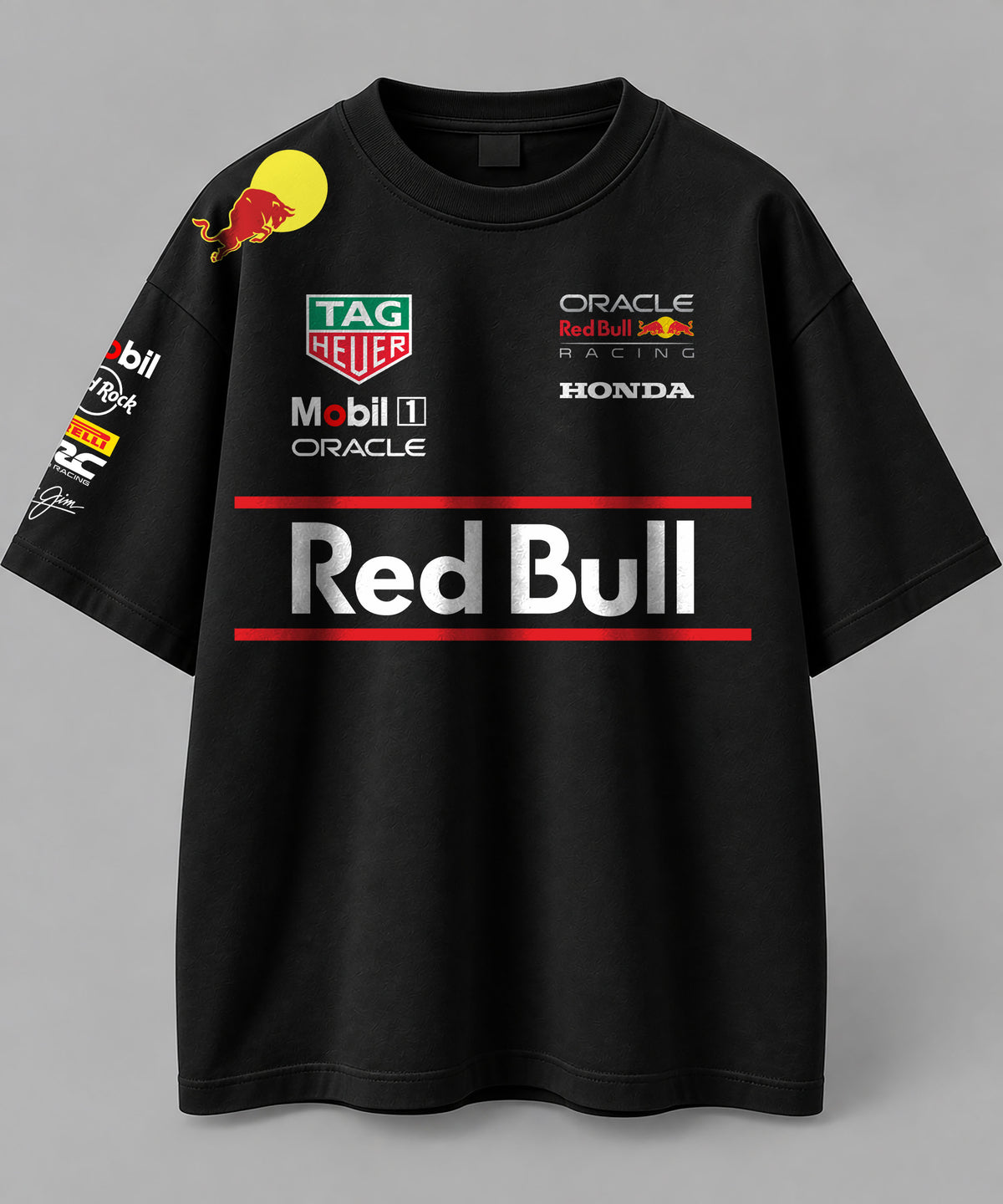 Max R B Racing 2026 Edition 2.0 Oversize Black T-shirt