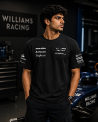 Carlos Sainz Inspired Black Cotton  T-shirt