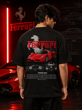 F  ENZO Inspired Art Black Cotton T-shirt