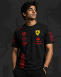 Legend's Classic New F1 Racing Team Edition Black Cotton T-shirt 2.0