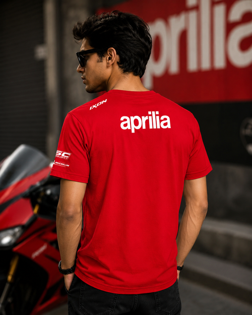 A Racing 2.0 Red Cotton T-shirt